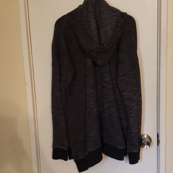 Dark Grey Sweater Jacket - Picture 2 of 4